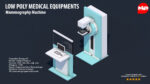 Low Poly Hospital Set - Medical Equipments