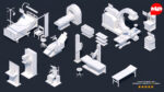 Low Poly Hospital Set - Medical Equipments
