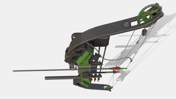 Low Poly Hunting and Archery Bow