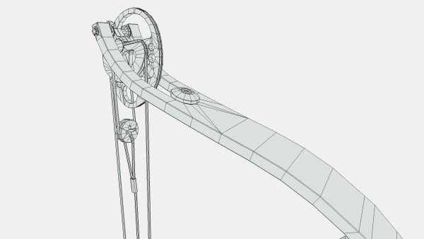 Low Poly Hunting and Archery Bow