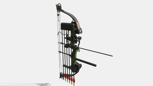 Low Poly Hunting and Archery Bow
