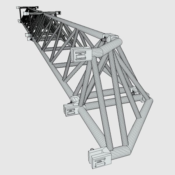 Low Poly Modular Truss