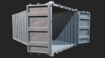 Low Poly PBR Shipping Container 20ft