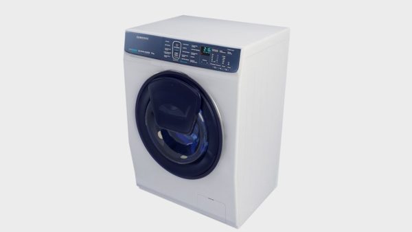 low poly washing machine