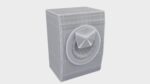 low poly washing machine