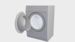 low poly washing machine