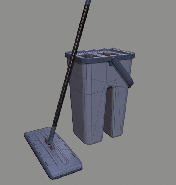 Lowpoly Mop Pbr