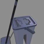 Lowpoly Mop Pbr