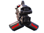 LowPoly Sci-Fi Assault Heavy Machine Gun