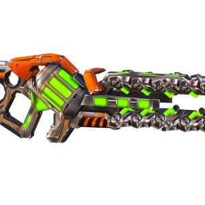 LowPoly Sci Fi Assault Heavy Machine Gun