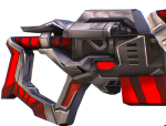 LowPoly Sci-Fi Assault Heavy Machine Gun