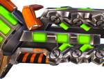 LowPoly Sci Fi Assault Heavy Machine Gun