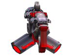 LowPoly Sci-Fi Assault Heavy Machine Gun