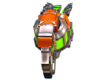 LowPoly Sci Fi Assault Heavy Machine Gun