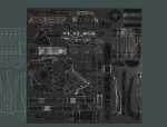 LowPoly Sci Fi Assault Heavy Machine Gun