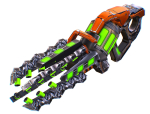 LowPoly Sci Fi Assault Heavy Machine Gun