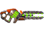 LowPoly Sci Fi Assault Heavy Machine Gun