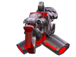 LowPoly Sci-Fi Assault Heavy Machine Gun