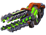 LowPoly Sci Fi Assault Heavy Machine Gun
