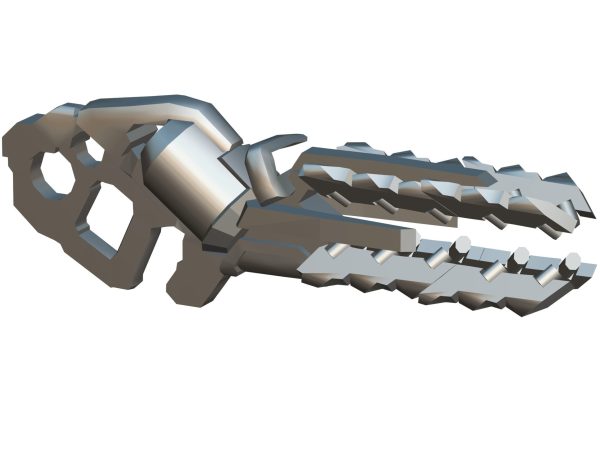 LowPoly Sci Fi Assault Heavy Machine Gun