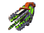 LowPoly Sci Fi Assault Heavy Machine Gun