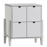 Lubin Storage Chest of drawers in solid teak