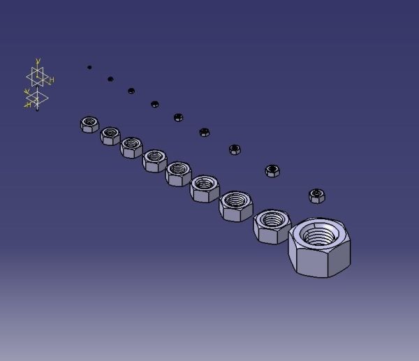 M22 Hex Nut