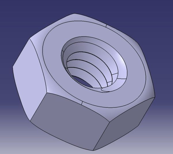 M22 Hex Nut