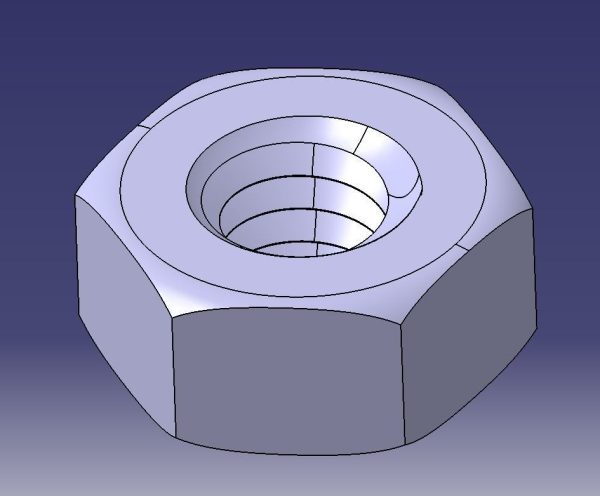 M22 Hex Nut
