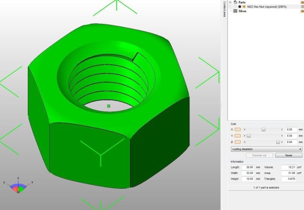 M22 Hex Nut