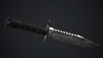 M9 Bayonet Knife PBR Game Ready