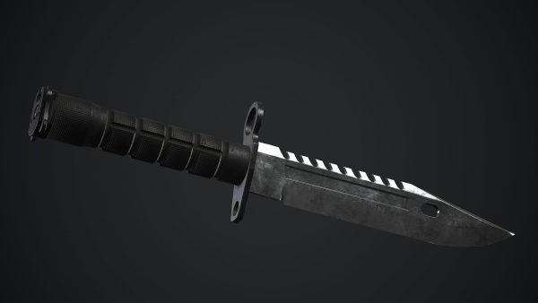 M9 Bayonet Knife PBR Game Ready