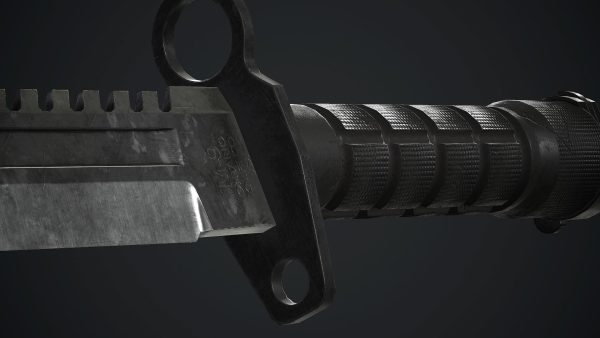 M9 Bayonet Knife PBR Game Ready