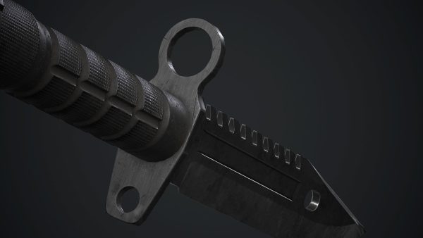 M9 Bayonet Knife PBR Game Ready