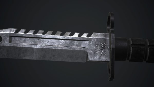 M9 Bayonet Knife PBR Game Ready
