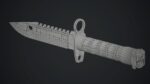 M9 Bayonet Knife PBR Game Ready