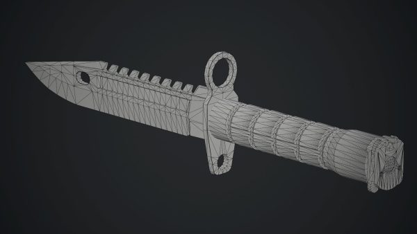 M9 Bayonet Knife PBR Game Ready