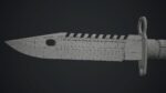 M9 Bayonet Knife PBR Game Ready