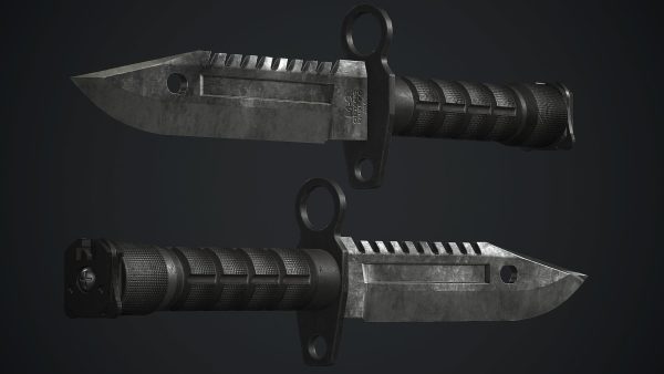 M9 Bayonet Knife PBR Game Ready