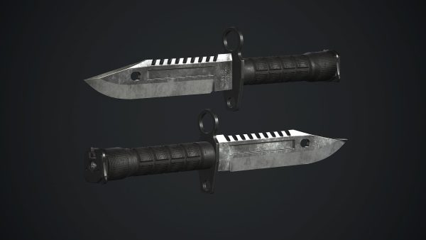M9 Bayonet Knife PBR Game Ready