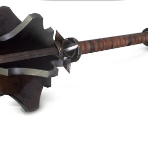 mace PBR wooden weapon with metal parts