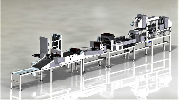 Machine for making salted sticks