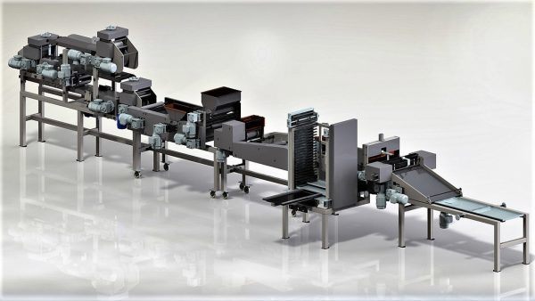 Machine for making salted sticks