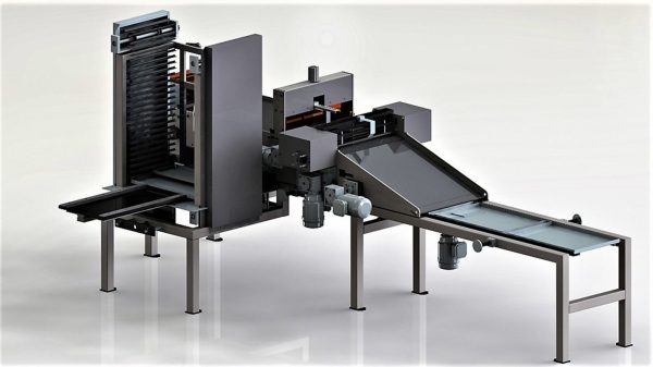 Machine for making salted sticks