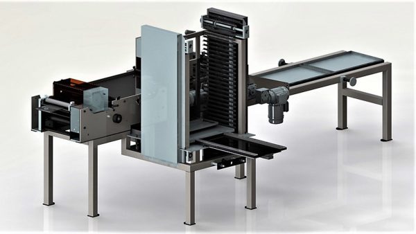 Machine for making salted sticks