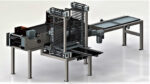Machine for making salted sticks