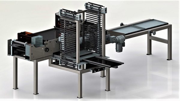 Machine for making salted sticks