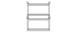 Machine Table with 1200 X 1200 Top