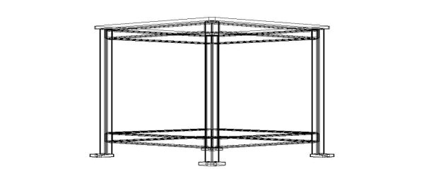 Machine Table with 1200 X 1200 Top