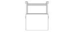 Machine Table with 1200 X 1200 Top